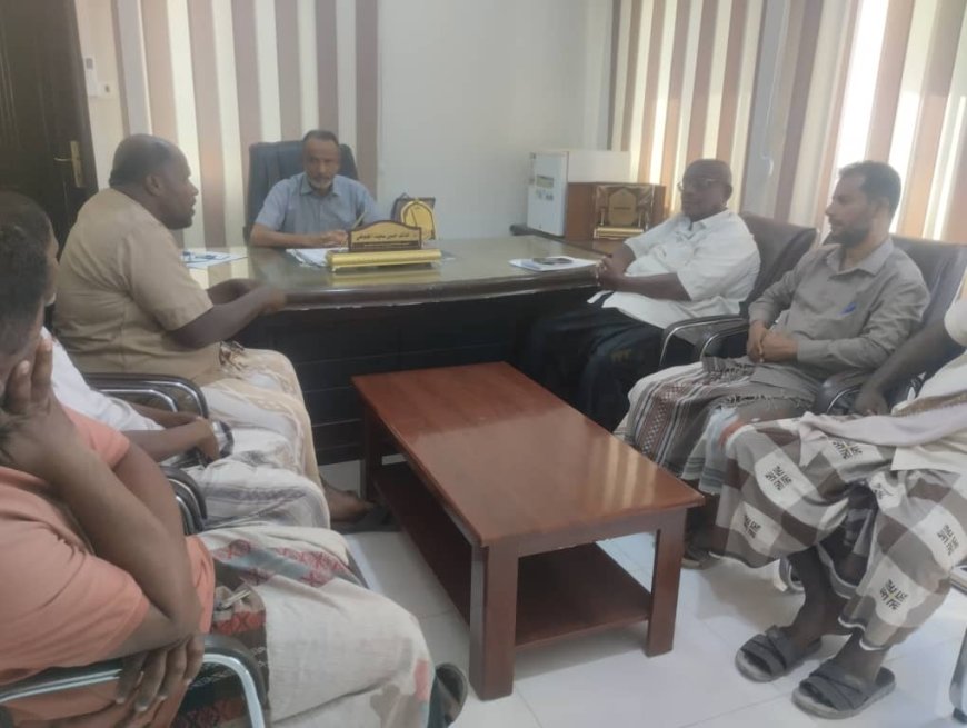 مدير عام بروم ميفع يناقش إحتياجات القطاع السمكي والتدخلات القادمة