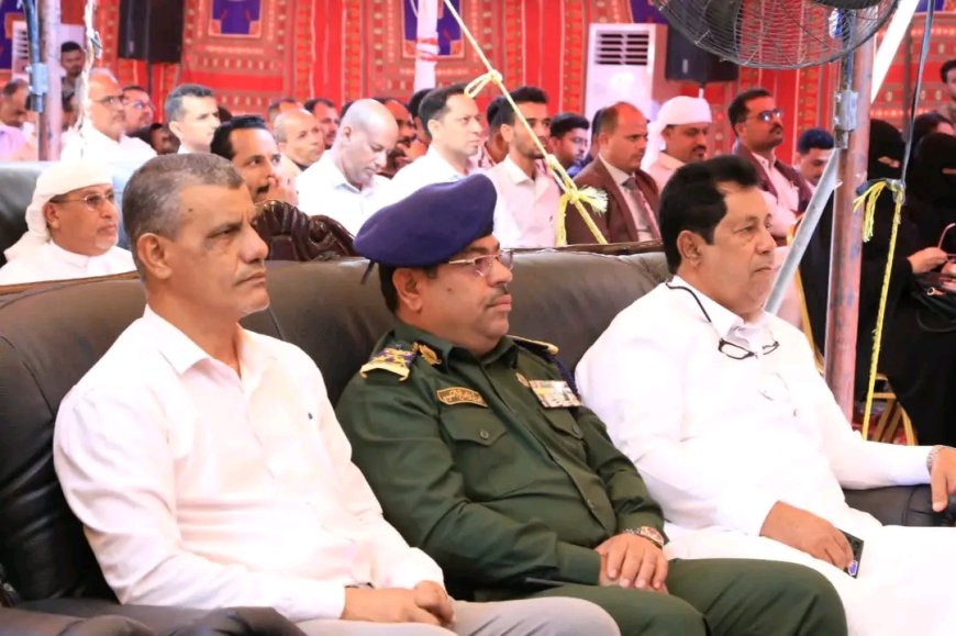 مدير كلية الشرطة يشارك في تدشين محطة الطاقة الشمسية التابعة للشركة العربية اليمنية للأسمنت