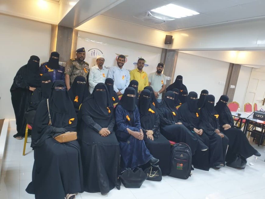ورشة عمل لإعداد خطة الحماية للنساء الناجيات في حضرموت