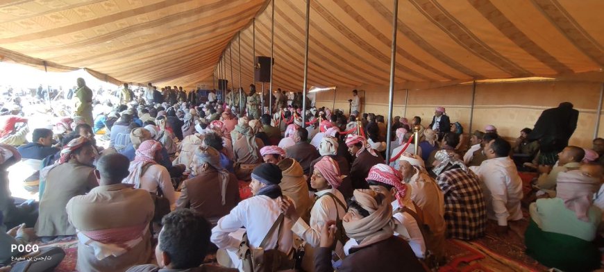 مناصب ومشايخ ومقادمة قبائل حضرموت ينصبون بالإجماع الشيخ خالد محمد بن عمر بن جعفر الكثيري رئيساً لحلف قبائل حضرموت في اللقاء الاستثنائي "بيان"