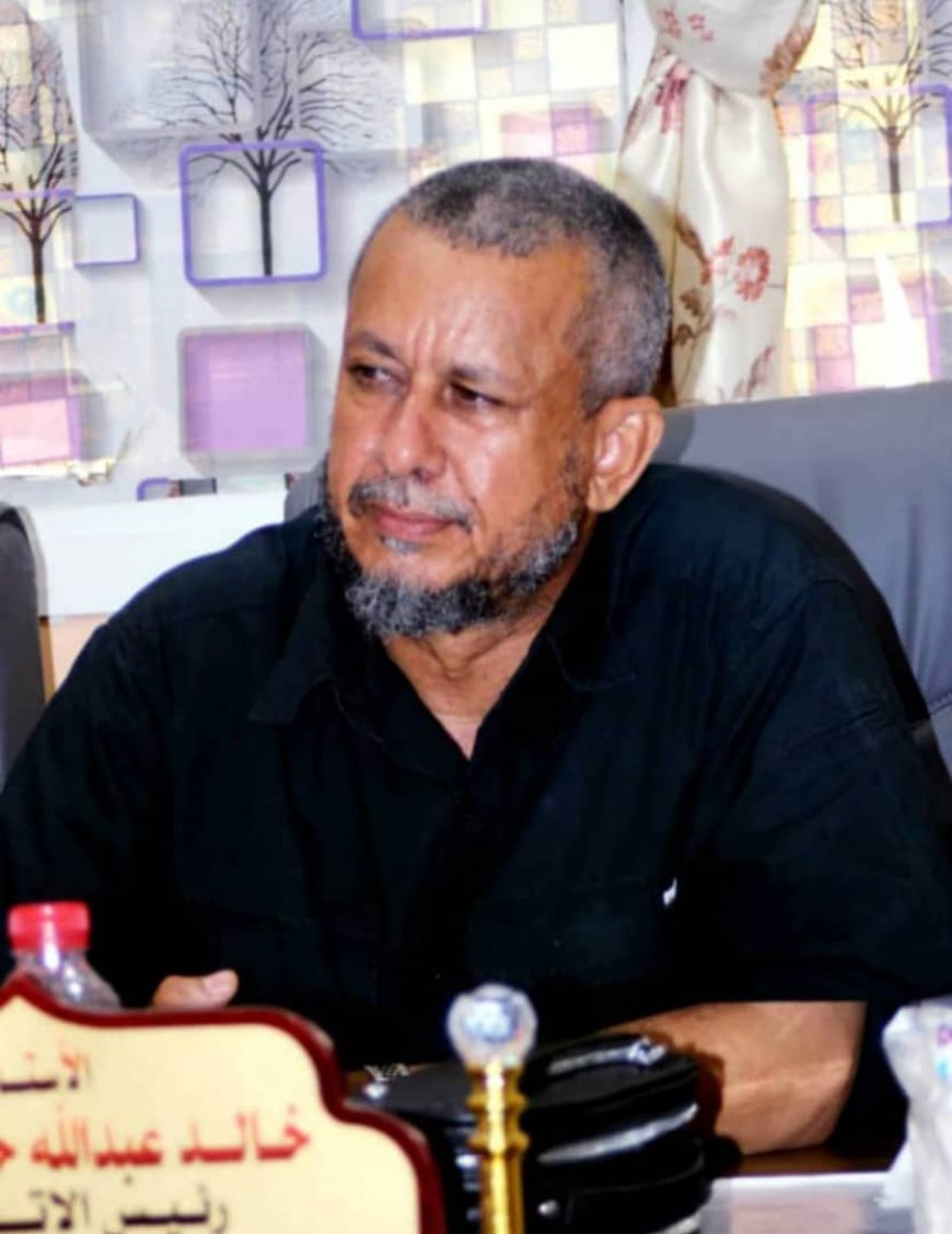 رسالة شكر وتقدير للمهندس خالد العمري رئيس اتحاد الجمعيات الخيرية