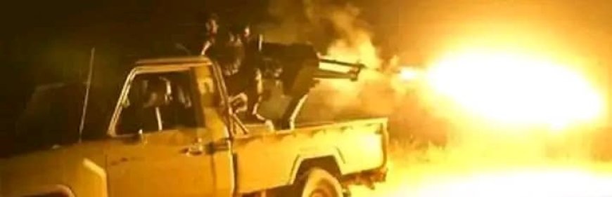 عاجل | اشتباكات عنيفة غرب تعز