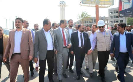 بمشاركة رئيس صندوق صيانة الطرق.. افتتاح مشاريع خدمية كبرى في الشيخ عثمان بالعاصمة عدن