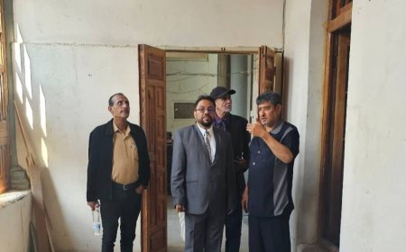 باسليم يتفقد سير العمل في إعادة تأهيل المتحف الوطني للاثار ومكتبة مسواط بعدن