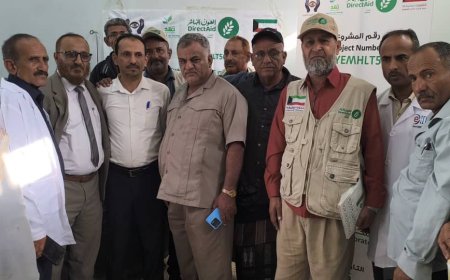 تدشين مخيم العيون المجاني بردفان.. شراكة إنسانية تعيد البصر وتخفف معاناة المرضى