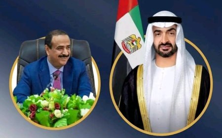السلطة المحلية بشبوة ترفع آيات التهاني والتبريكات إلى قيادة وشعب دولة الإمارات بمناسبة العيد الوطني الـ54