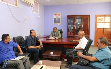 المحولي يقرّ نتائج اختبارات التعليم الفني لعام 2024–2025 خلال اجتماع موسّع بعدن