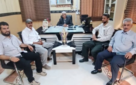 مدير التطوير الأكاديمي بجامعة أبين يزور مدارس النهضة النموذجية بجعار خنفر