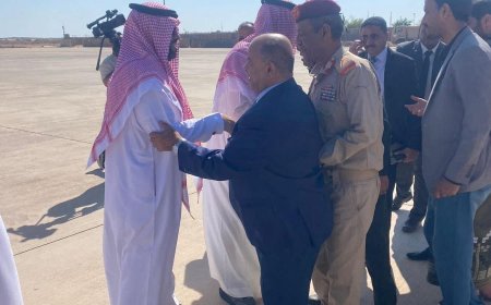 وفد أمني سعودي رفيع يصل المكلا لبحث التهدئة في حضرموت (صور)