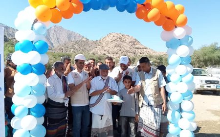 افتتاح مشروع تأهيل وتشغيل مياه الصفأة بالطاقة الشمسية