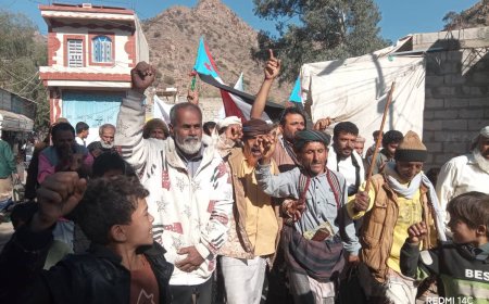 يافع سرار تنتفض احتفاءً بتحرير وادي حضرموت وتجدّد تفويضها للقوات الجنوبية