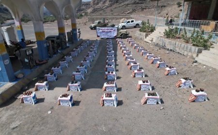 درع الوطن تُطلق أكبر حملة إنسانية في الملاح.. ومدير المديرية يشيد بمواقفها الوطنية