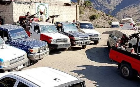 تعز.حملة أمنية واسعة في مديرية المعافر لضبط السلاح غير المرخّص وتعزيز الأمن