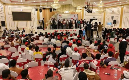 الهلال الأحمر فرع لحج يحتفل باليوم العالمي للتطوع… ومحافظ لحج يشيد بجهود متطوعيه