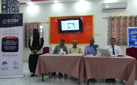 تنفيذ جلسات الحوار المجتمعي ضمن مشروع تعزيز صمود المجتمع بمشاركة نازحين ومجتمع مضيف