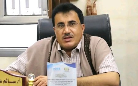 وزير النقل يكلف سالم عيسى عفرار قائماً بأعمال مدير عام ميناء نشطون بالمهرة