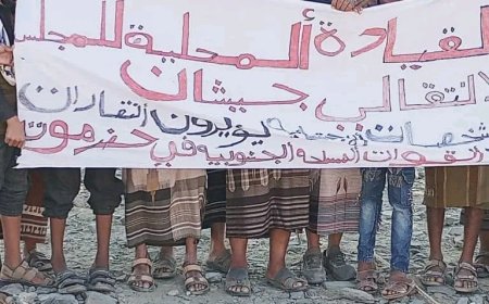 أبناء مديرية جيشان يخرجون في مسيرة جماهيرية تأييداً لانتصارات القوات المسلحة الجنوبية في حضرموت