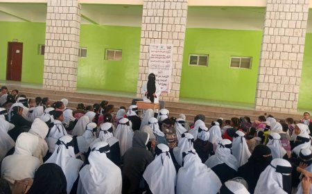 مؤسسة وادي دوعن للتنمية تنفذ حملة توعوية عن الأمراض المزمنة في في ثانويات دوعن