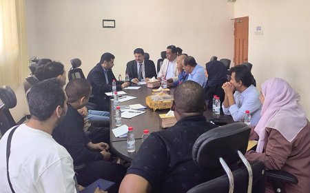 عدن.. اللجنة الوطنية للتحقيق تبحث مع الفريق المشترك لتقييم الحوادث عدداً من الملفات