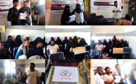 مبادرة شباب لفعل الخير تختتم دورة تدريبية في الإسعافات الأولية للنازحين والمجتمع المضيف بمخيم القرنعة – خنفر