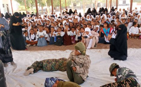 مدرسة الميثاق للبنات تحتفي بالذكرى الـ 58 للاستقلال الوطني بعروض فنية ومسرحية بأبين
