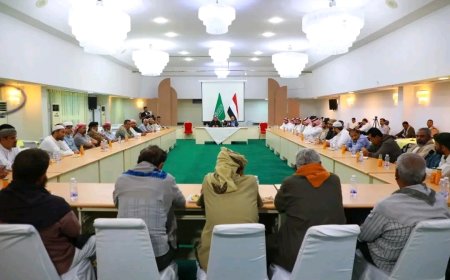 قوات درع الوطن تبارك لقاء الوفد السعودي والسلطة المحلية بحضرموت