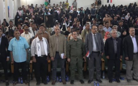 انتقالي لحج يقيم حفلاُ لذوي الهمم بمناسبة الذكرى الـ58 لعيد الاستقلال