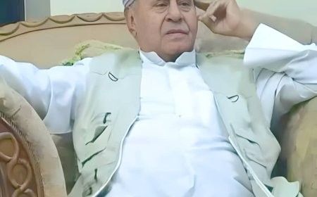 مدير التربية بيافع رصد يُعزّي في وفاة الشيخ محسن أحمد الوعلاني