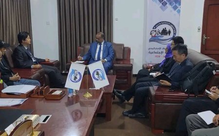 الوزير الزعوري يبحث مع القائم بأعمال السفير الصيني سبل دعم برامج ذوي الإعاقة