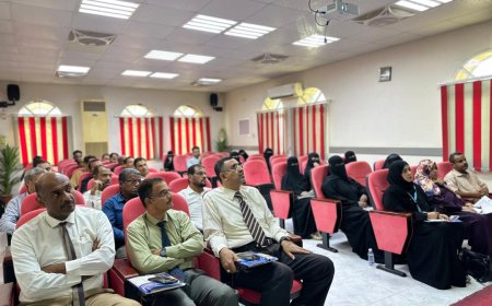 تدشين ندوة علمية بعنوان: مقاومة مضادات الميكروبات "التحديات والحلول" بالمكلا