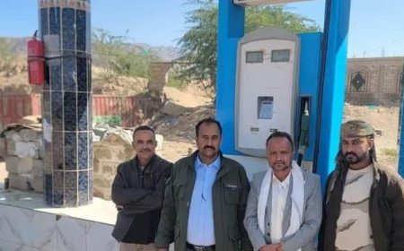 المدير العام بكر الشاعري ومدير الصناعة ينفذان حملة نزول ميداني لضبط المحطات المخالفة بمديرية قعطبة