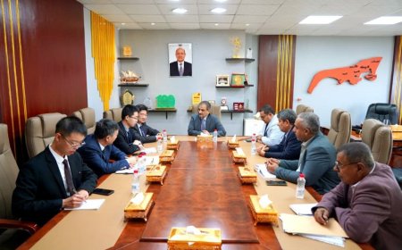 لملس يبحث مع القائم بأعمال السفير الصيني توسيع مجالات الشراكة ودعم المشاريع التنموية بعدن