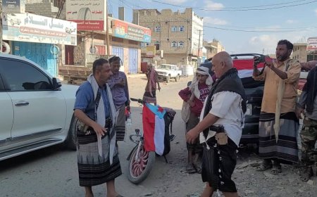 الحييد يفتتح مخيم الاعتصام المفتوح في لودر للمطالبة بإعلان دولة الجنوب العربي