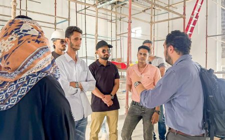 بن جرادي وأوليفيرا يتفقدان مشروع ترميم سينما برافين (أروى) وعدد من المنازل الأثرية 