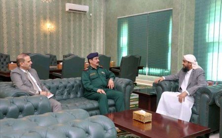 المحرّمي يلتقي وزير الداخلية لمناقشة مستجدات الأوضاع الأمنية وسبل ترسيخ دعائم الأمن والاستقرار