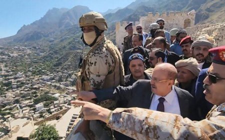 رئيس مجلس النواب يزور مدينة تعز للإطلاع على الأوضاع العامة للمدينة .