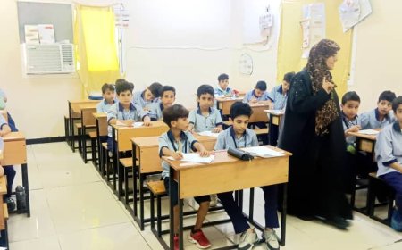 تدشين امتحانات التعليم الأساسي في مدارس التعليم الحكومي والخاص بمحافظة عدن