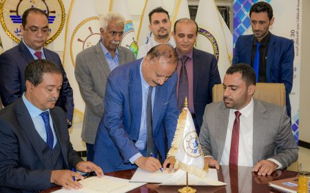 برعاية معالي وزير النقل.. توقيع مذكرة تفاهم لتأهيل وتطوير ميناء المخا بتمويل استثماري يبلغ 130 مليون دولار