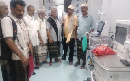 مدير عام مديرية الملاح يقوم بزيارة ميدانية لمستشفى الملاح