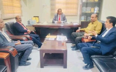 الوكيل الخليفي يشدد على ضرورة افتتاح مقرات دائمة للمنظمات الدولية والمانحة في محافظة شبوة