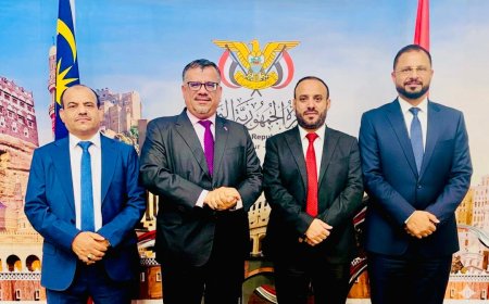 رئيس الاتحاد اليمني للرياضات الإلكترونية يزور سفارة بلادنا في كوالالمبور ويبحث تعزيز التعاون مع المؤسسات الماليزية