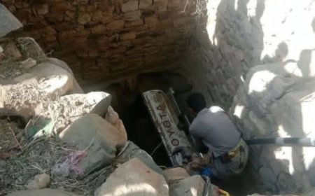 حجة.ضحايا جراء سقوط سيارة في بئر بمديرية كشر.