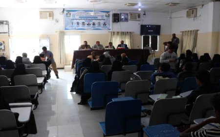 كلية اللغات والترجمة - جامعة أبين تحتفي باليوم العالمي للغة العربية بندوة علمية دولية بعنوان "اللغة العربية والهوية اللغوية في زمن الذكاء الاصطناعي… تحديات وفرص"