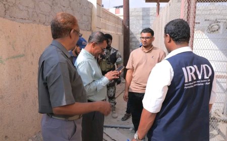 الوكيل قويزان يناقش مشروع الطاقة الشمسية لمركز الغسيل الكلوي بالغيضة