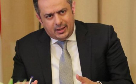 معين عبدالملك ينفي اتهامات جباري بشأن "تسليم إيرادات الدولة اليمنية للبرنامج السعودي "