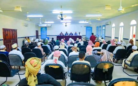 الكثيري يعقد لقاءً موسعا بالأئمة والخطباء والمشايخ والدعاة بوادي حضرموت