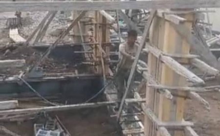 مدير الصحة بسرار يتفقد سير العمل في مشروع بناء المركز الصحي الجديد "بحمة"