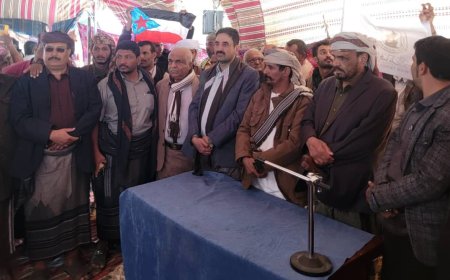 الشيخ الخبيلي يقطع الجدل: لا خلافات في مخيم اعتصام قبائل شبوة بعتق