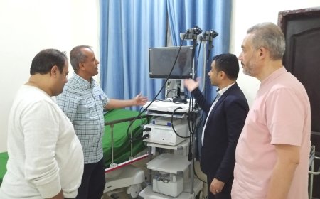 مستشفى نيوم التخصصي بمأرب يفتتح وحدة المناظير والجهاز الهضمي