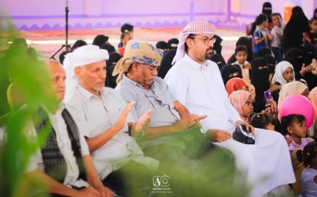 في احتفالية اليوم العربي للمعاق.. نائب رئيس مكتب مؤتمر حضرموت الجامع بالشحر يثمّن جهود مركز  "إصرار ذوي الهمم"